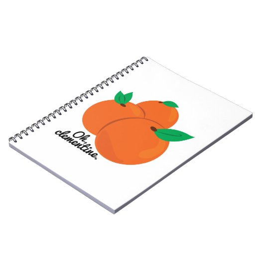 Oh Clementine Notitieboek (Linkerzijde)