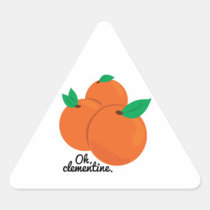 Oh Clementine Sticker