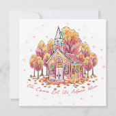 “Oh Come Let Us Adore Him”  (Voorkant)