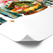 Oh Come Let Us Adore Him Christmas Nativity Scene Poster (Hoek)