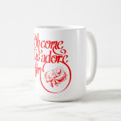 Oh come let us adore Him Koffiemok (Voorkant rechts)