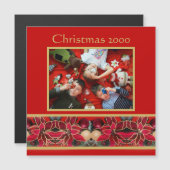 Oh Come Let Us Christmas Magnet (Voorkant / Achterkant)