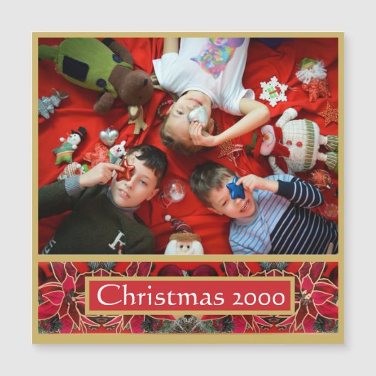 Oh Come Let Us Christmas Magnet (Voorkant)