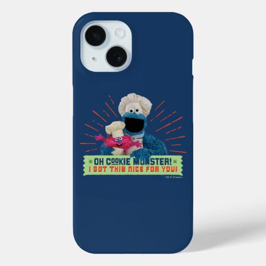 Oh Cookie Monster! Ik heb dit leuk voor je. Case-Mate iPhone Case (Achterkant)