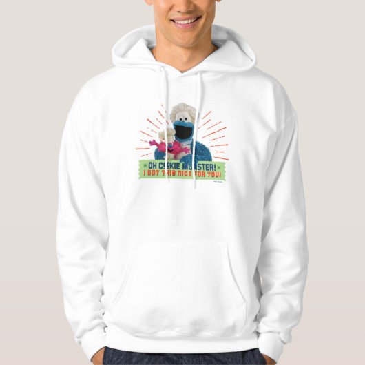Oh Cookie Monster! Ik heb dit leuk voor je. Hoodie (Voorkant)