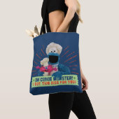 Oh Cookie Monster! Ik heb dit leuk voor je. Tote Bag (Dichtbij)