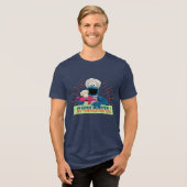 Oh Cookie Monster! Ik heb dit leuk voor je. Tri-Blend Shirt (Voorkant volledig)