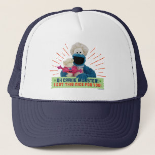 Oh Cookie Monster! Ik heb dit mooie voor je Trucker Pet