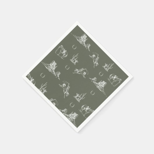 Oh Cowboy cocktail servet (Hoek)