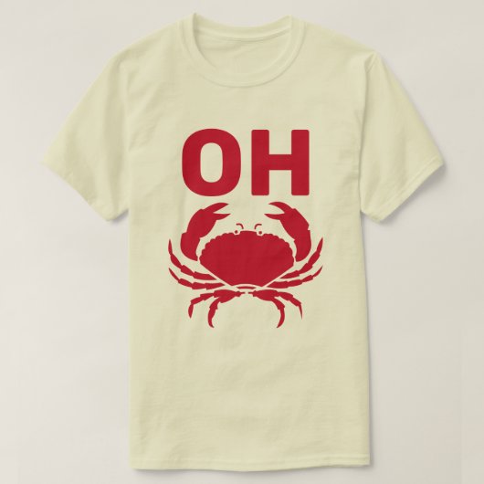 Oh Crab T-shirt (Design voorkant)