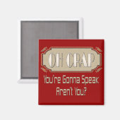Oh Crap Magneet (Voorkant / Achterkant)
