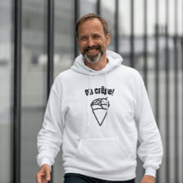 Oh crêpe! Grappig Schattige minimalistisch eten Hoodie