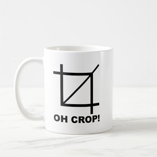 Oh Crop Funny Mug Koffiemok (Links)