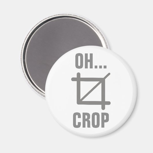 Oh Crop Magneet (Voorkant / Achterkant)