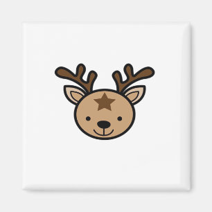 Oh Cute Deer Minimaal Design Magneet
