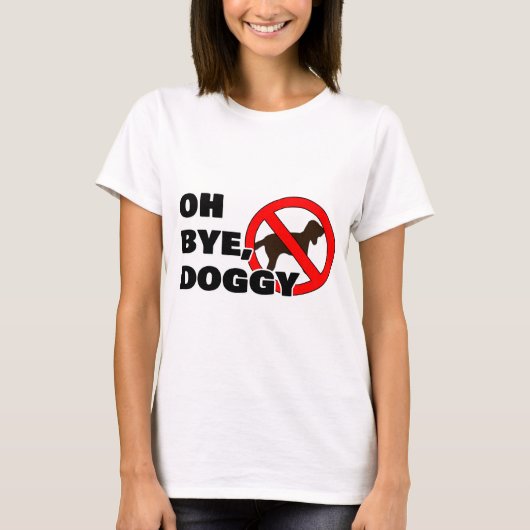 Oh dag, hondje t-shirt (Voorkant)