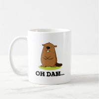 Oh Dam Funny Beaver Pun