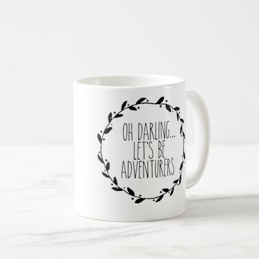 Oh Darling Laten we avonturiers Mok zijn (Voorkant rechts)