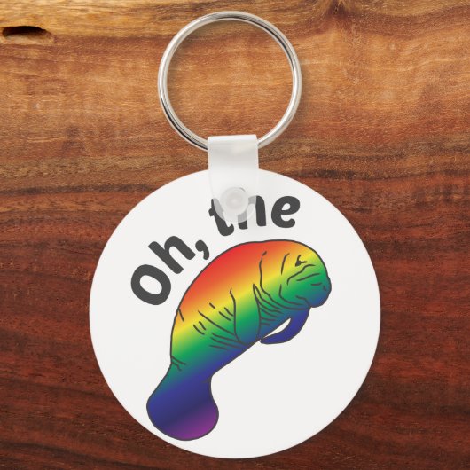 Oh de Hue Manatee Basic Sleutelhanger (Voorkant)