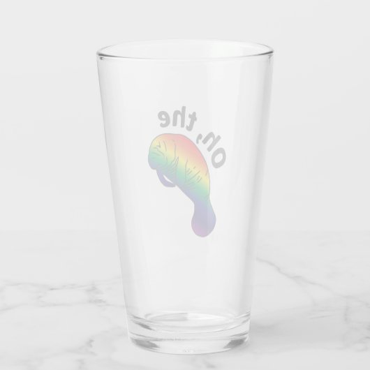 Oh de Hue Manatee Glas (Achterkant)