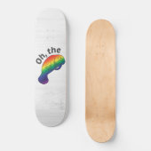 Oh de Hue Manatee Persoonlijk Skateboard (Voorkant)