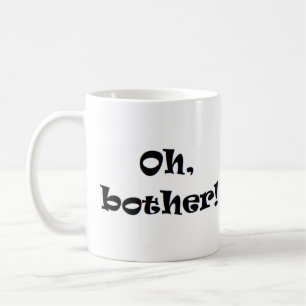 Oh, de mok van de koffie