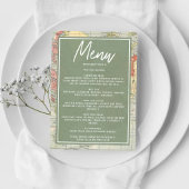 "Oh de plaatsen..." Baby Shower Menu