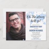 Oh de plaatsen waar hij naar de foto van het blauw kaart (Voorkant)