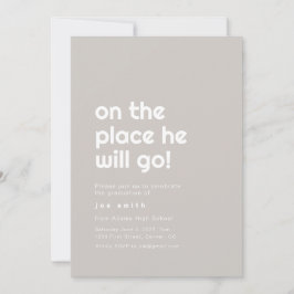 Oh, de plaatsen waar hij naar het Afstudeerder gaa Kaart