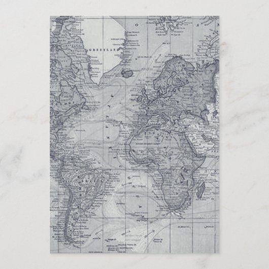 "Oh de plaatsen waar hij zal gaan!" Baby shower re Menu (Achterkant)