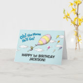 Oh, de plaatsen waar hij zal gaan! - Eerste verjaa Kaart (Gele Bloem)