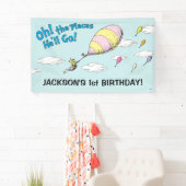 Oh, de plaatsen waar hij zal gaan! - Eerste verjaa Spandoek (Insitu)