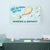 Oh, de plaatsen waar hij zal gaan! - Eerste verjaa Spandoek (Beurs)