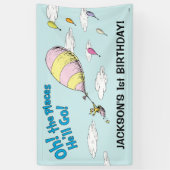 Oh, de plaatsen waar hij zal gaan! - Eerste verjaa Spandoek (Verticaal)