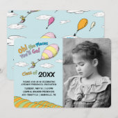 Oh, de plaatsen waar je gaat! Aankondiging afstude (Voorkant / Achterkant)