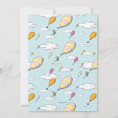 Oh, de plaatsen waar je gaat! Aankondiging afstude (Achterkant)