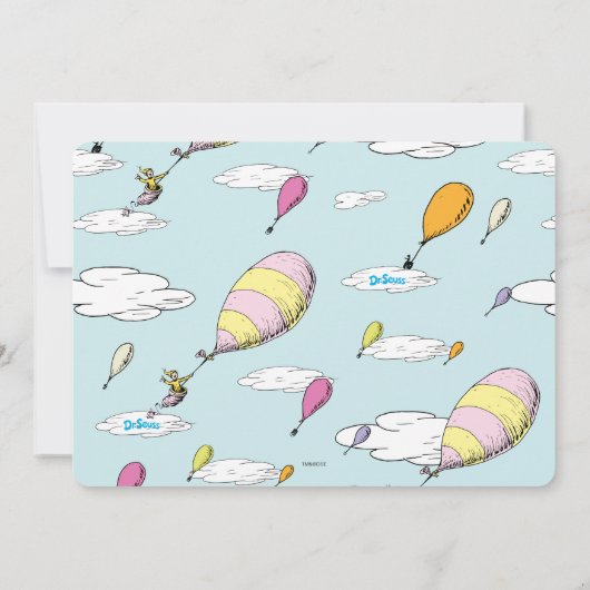 Oh, de plaatsen waar je gaat! Aankondiging afstude (Achterkant)