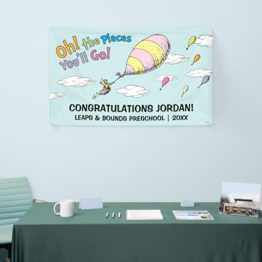 Oh, de plaatsen waar je gaat! Aankondiging afstude Spandoek (Beurs)