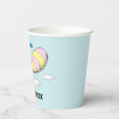 Oh, de plaatsen waar je gaat! Afgestudeerd Papieren Bekers (Achterkant)