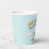 Oh, de plaatsen waar je gaat! Afgestudeerd Papieren Bekers (Voorkant)