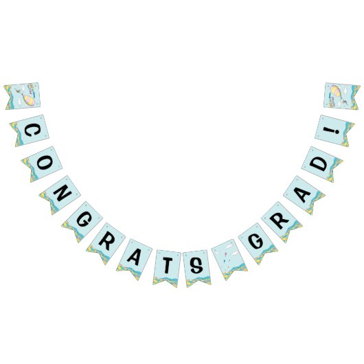 Oh, de plaatsen waar je gaat! Afgestudeerd Vlaggetjes (Alle)