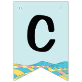 Oh, de plaatsen waar je gaat! Afgestudeerd Vlaggetjes (Tweede vlag)