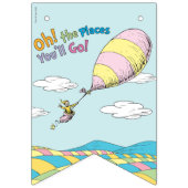 Oh, de plaatsen waar je gaat! Afgestudeerd Vlaggetjes (Eerste vlag)