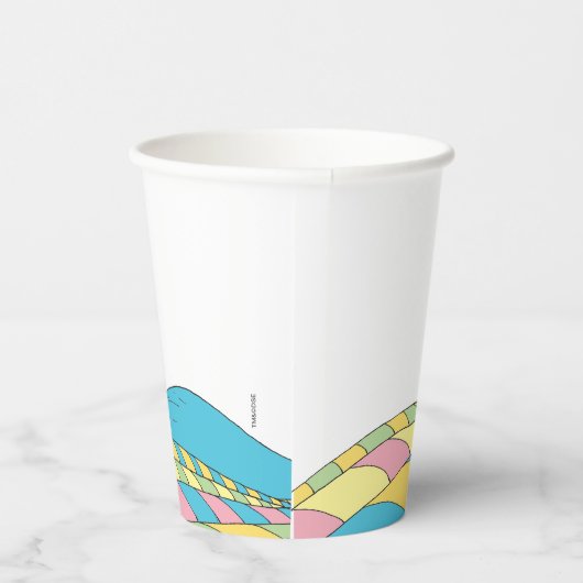 Oh! De plaatsen waar je gaat! Girl Birthday Papieren Bekers (Rechts)