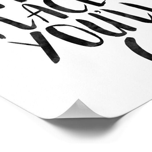 Oh de plaatsen waar je gaat poster (Hoek)