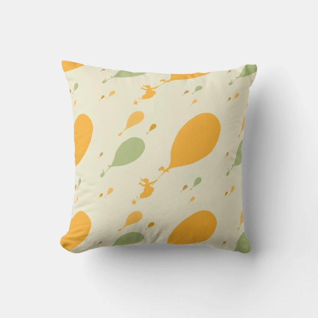 Oh, de plaatsen waar je heen gaat! Balloncontourpa Kussen (Voorkant)