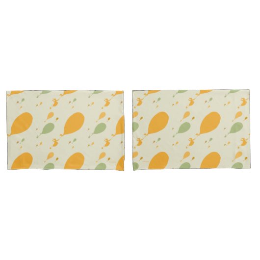 Oh, de plaatsen waar je heen gaat! Balloncontourpa Kussensloop (Voorkant-Set)