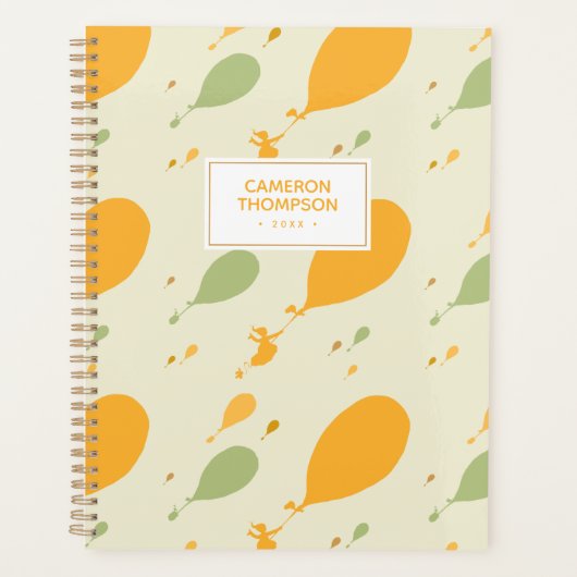 Oh, de plaatsen waar je heen gaat! Balloncontourpa Planner (Voorkant)