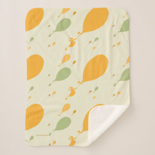 Oh, de plaatsen waar je heen gaat! Balloncontourpa Sherpa Deken