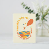 Oh, de plaatsen waar je heen gaat! "Het beste van  Briefkaart (Staand voorkant)